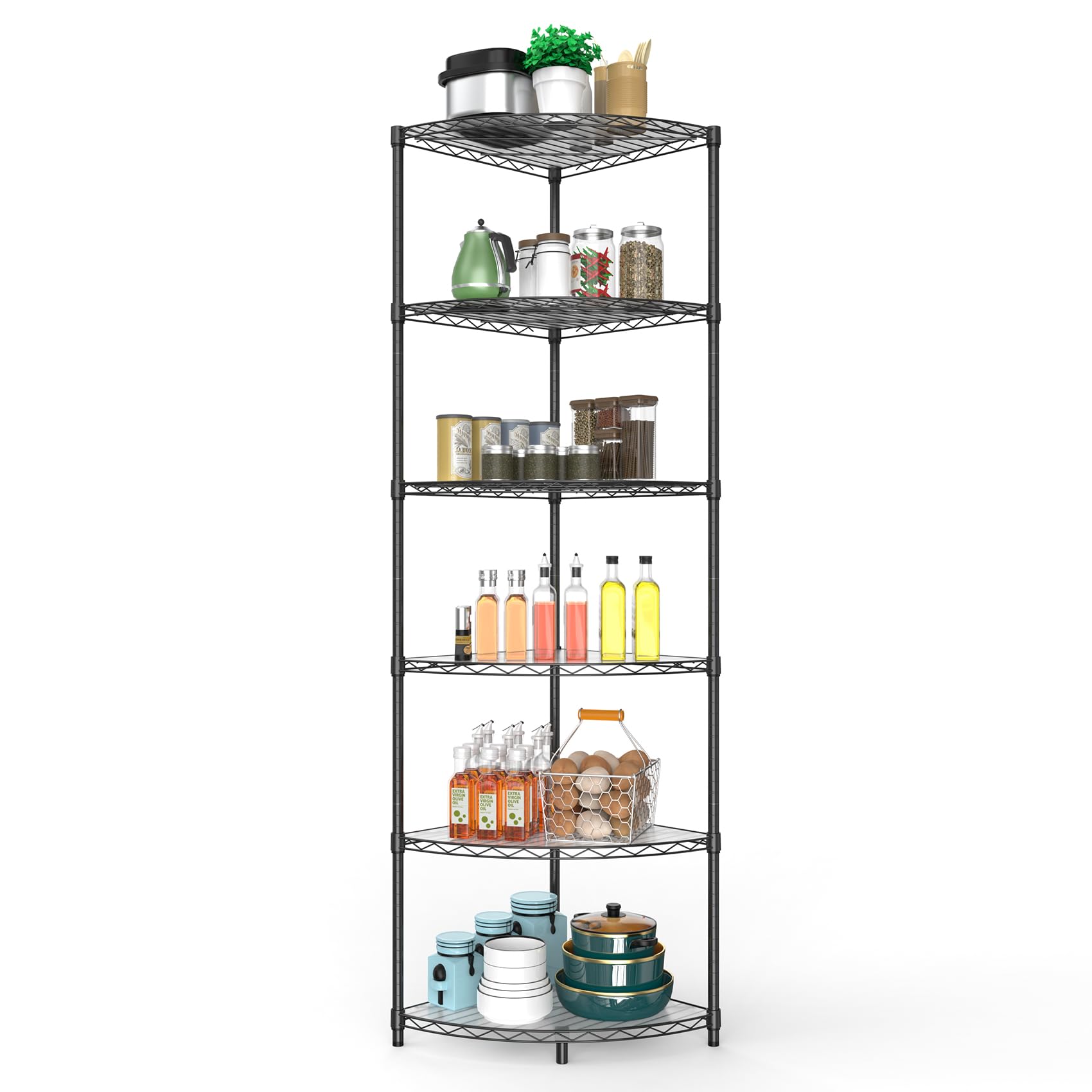 Heavy Duty Adjustable Wire Shelving Unit