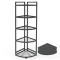 5-Tier Iron Kitchen Corner Storage Rack
