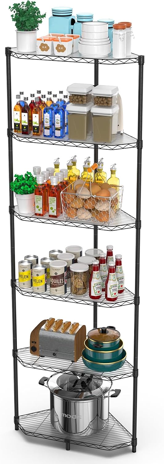 Heavy Duty Adjustable Wire Shelving Unit
