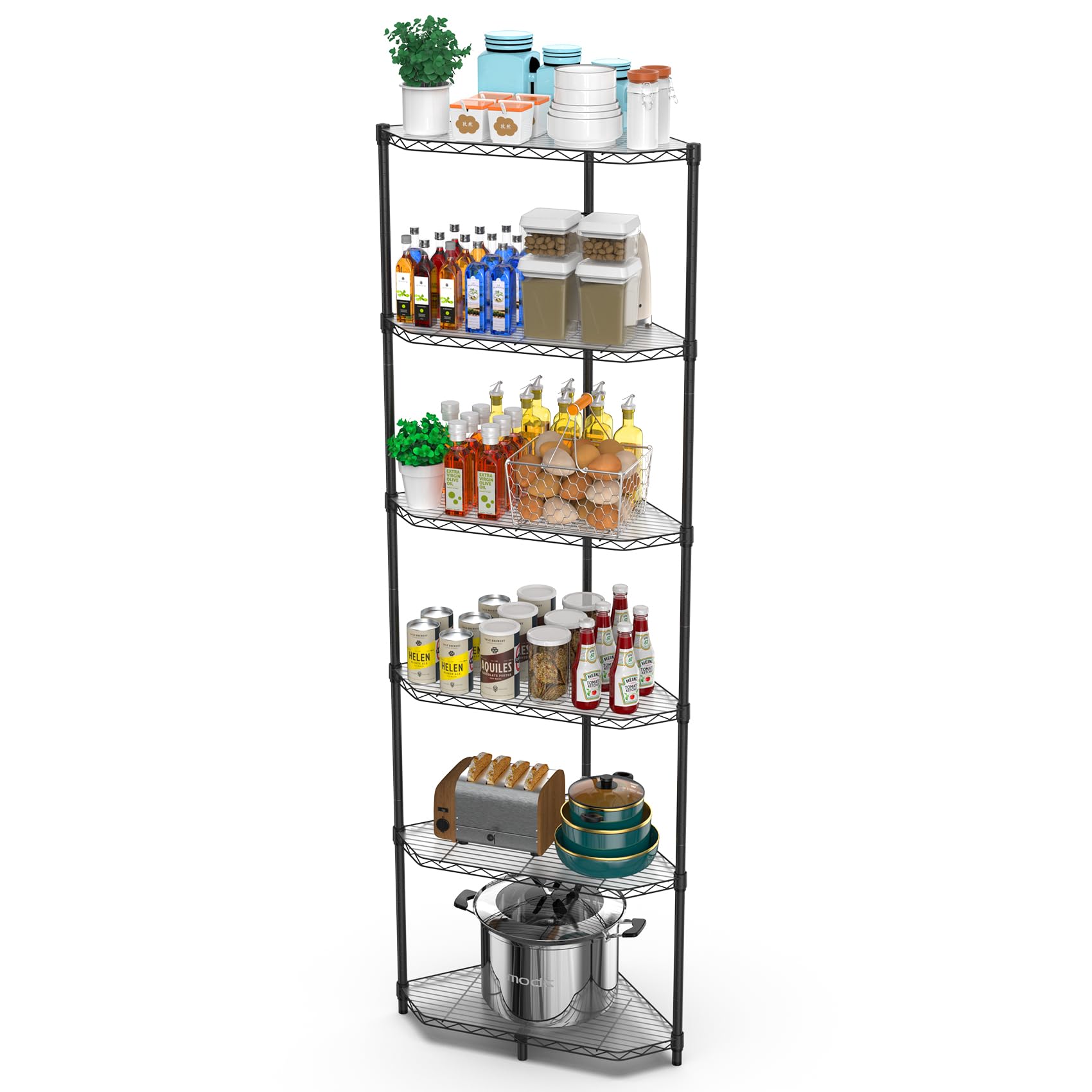 Heavy Duty Adjustable Wire Shelving Unit
