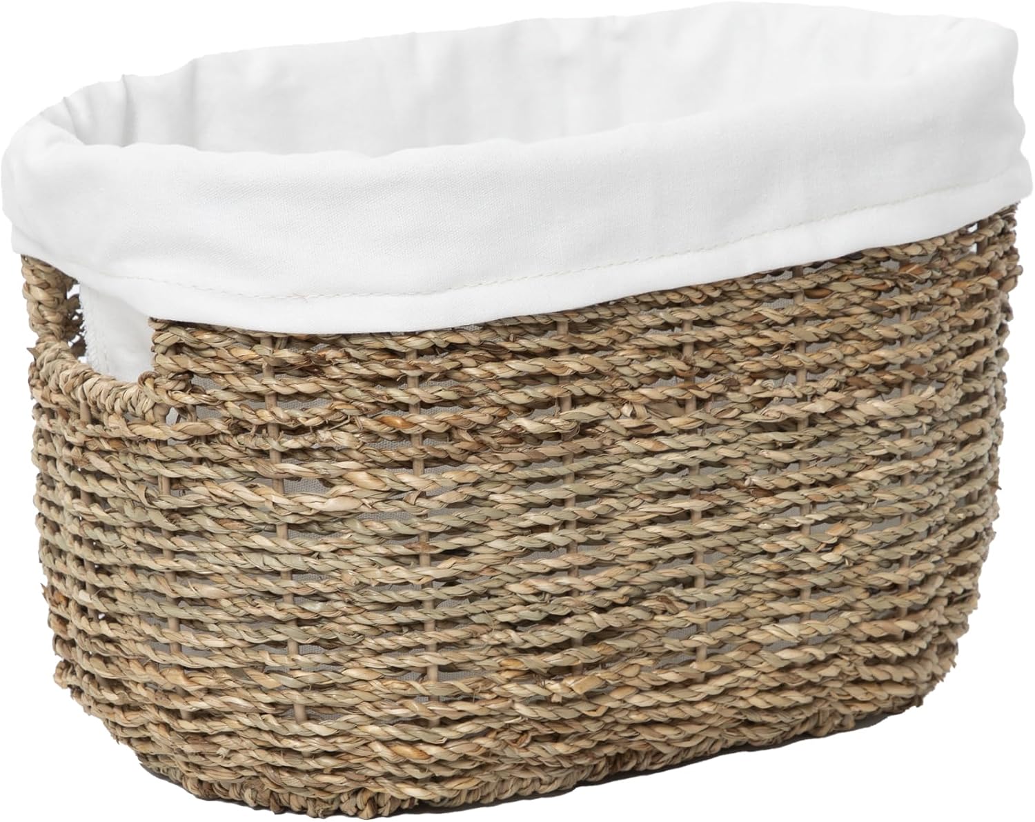 Handwoven Seagrass Serving Basket