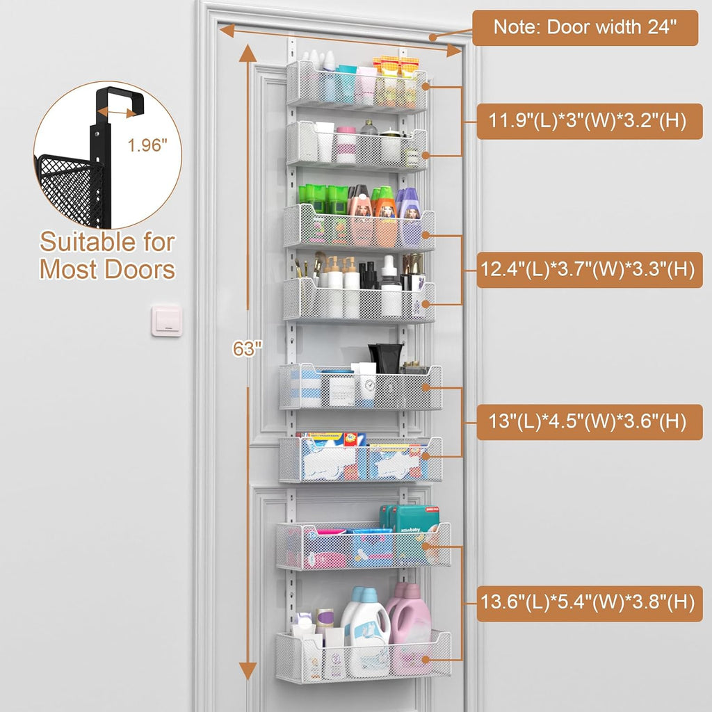 8-Tier Over Door Storage Organizer