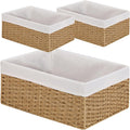 Paper Rope Storage Baskets With Handles