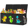 Collapsible Toy Chest with Dividers & Lid