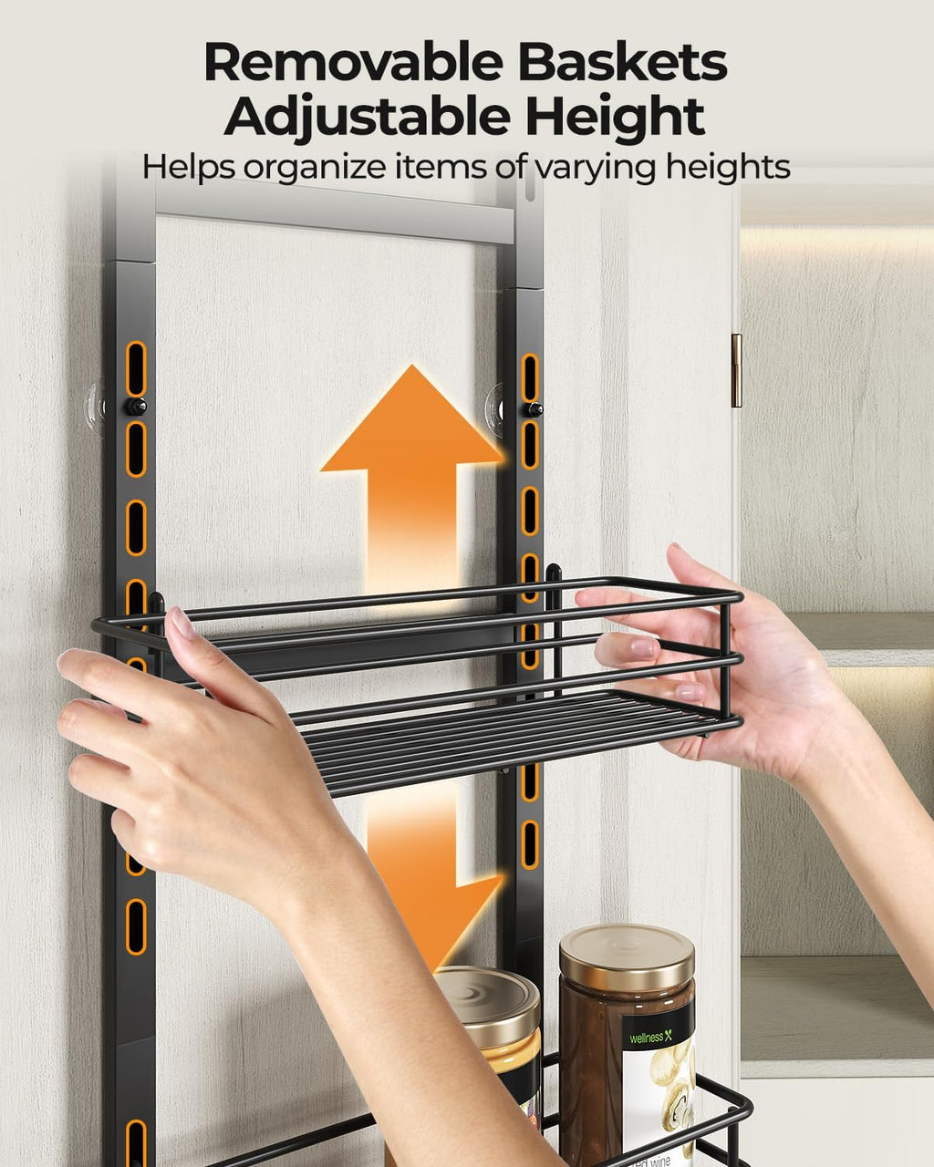 5-Tier Over Door Storage Organizer