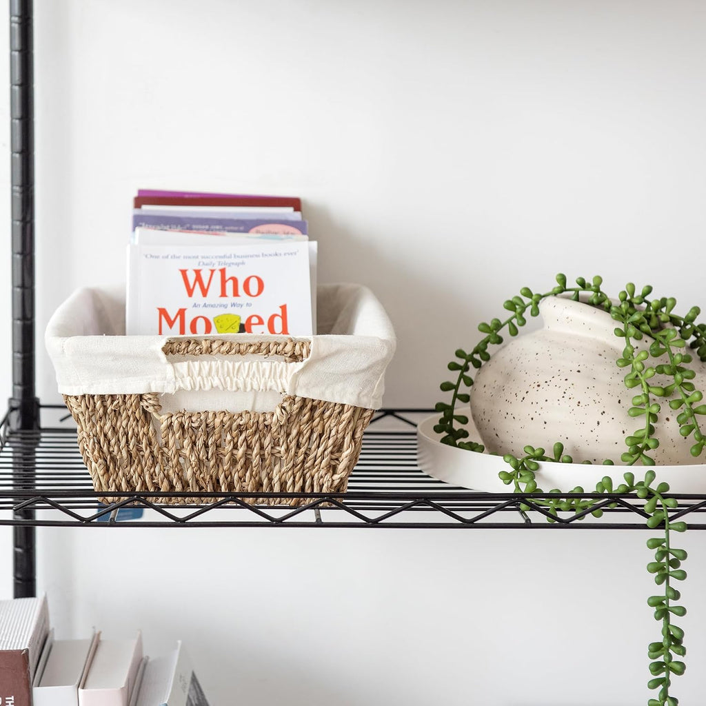 Handwoven Seagrass Storage Baskets