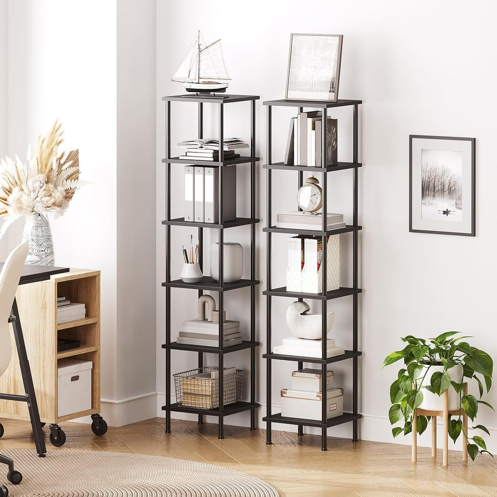6-Tier Corner Display Storage Rack