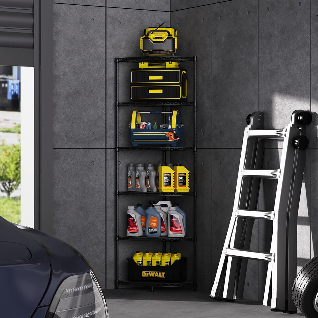 Heavy Duty Adjustable Wire Shelving Unit