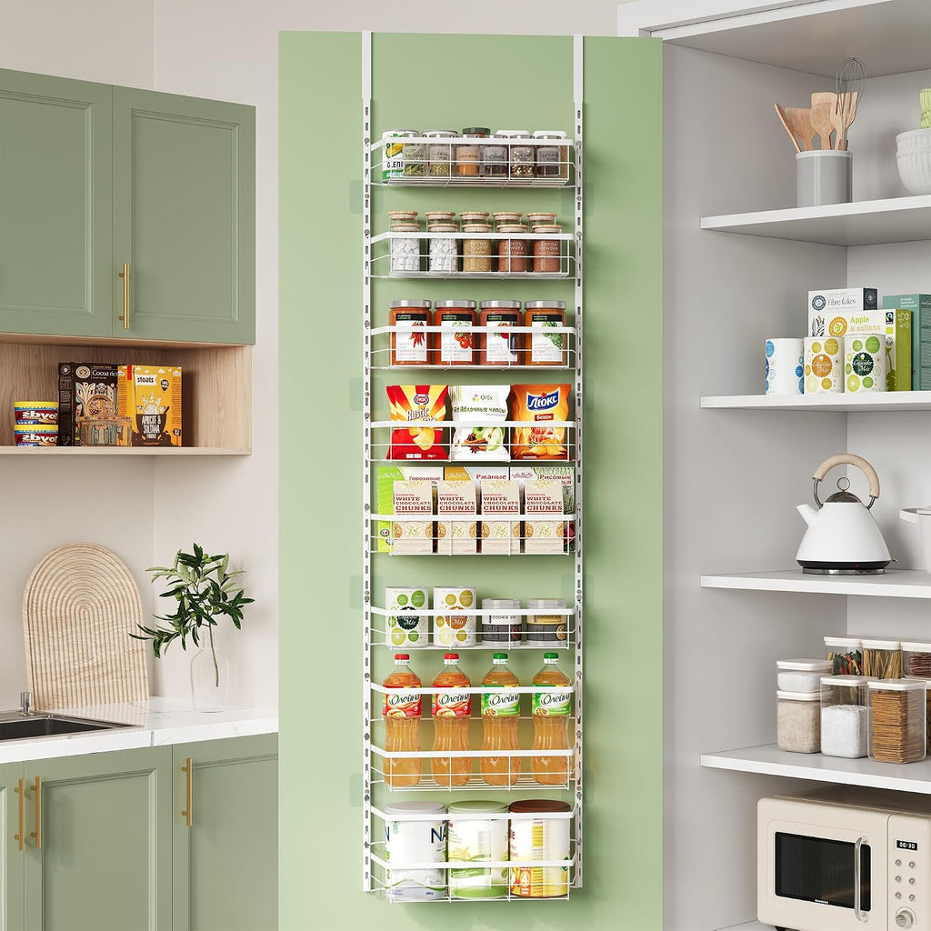 8-Tier Over Door Storage Spice Rack