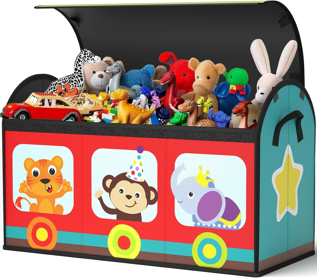 Flip-Top Kids Toy Storage Chest