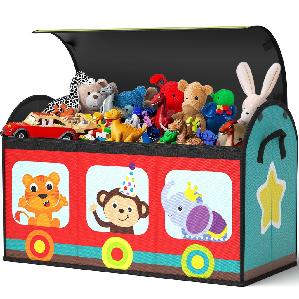 Flip-Top Kids Toy Storage Chest