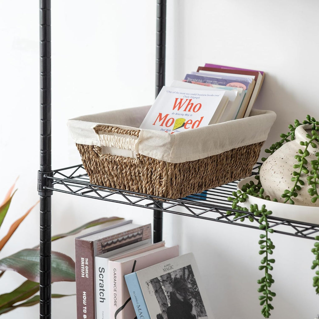 Handwoven Seagrass Storage Baskets