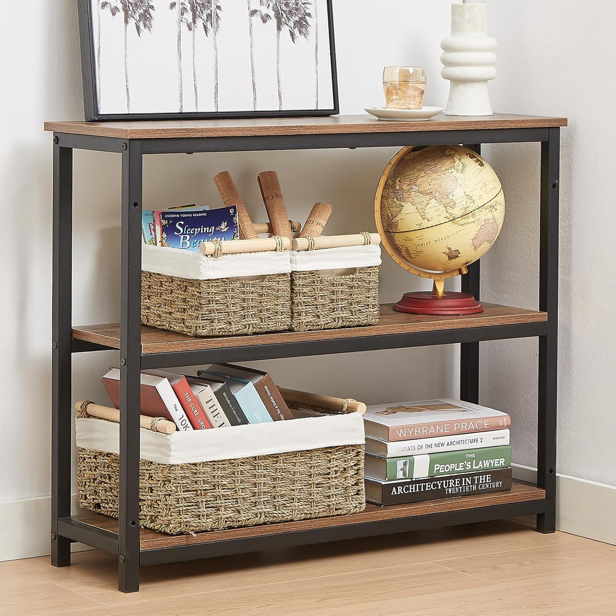 Seagrass Storage Baskets With Handles