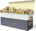 Collapsible Toy Chest With Dividers & Lid