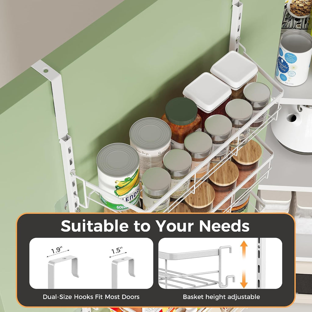 8-Tier Over Door Storage Spice Rack