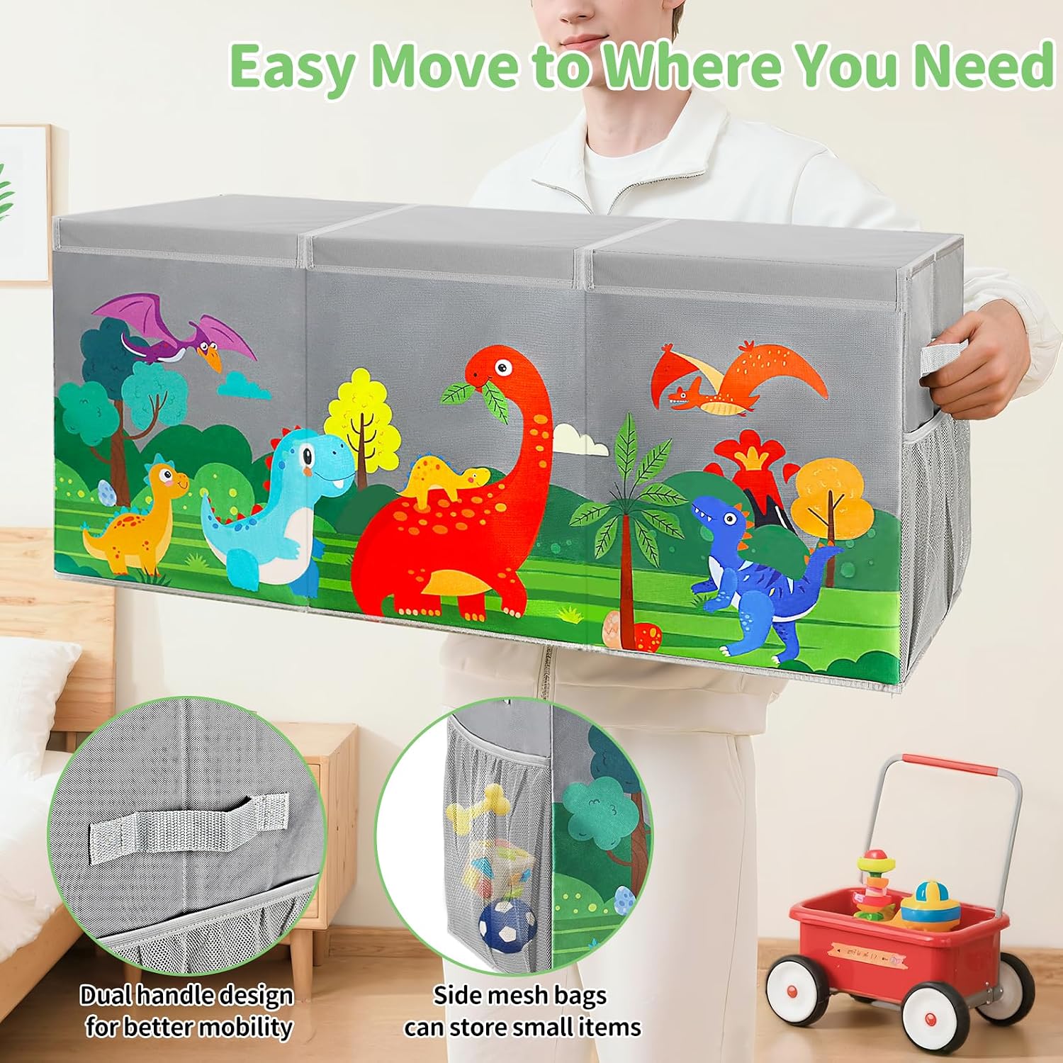 Collapsible Kids Toy Storage Chest