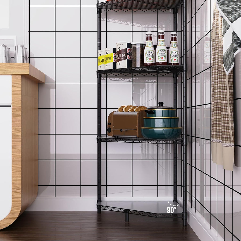 Heavy Duty Adjustable Wire Shelving Unit