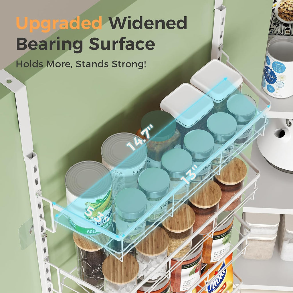 8-Tier Over Door Storage Spice Rack