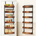 Over Door Adjustable Storage Spice Rack